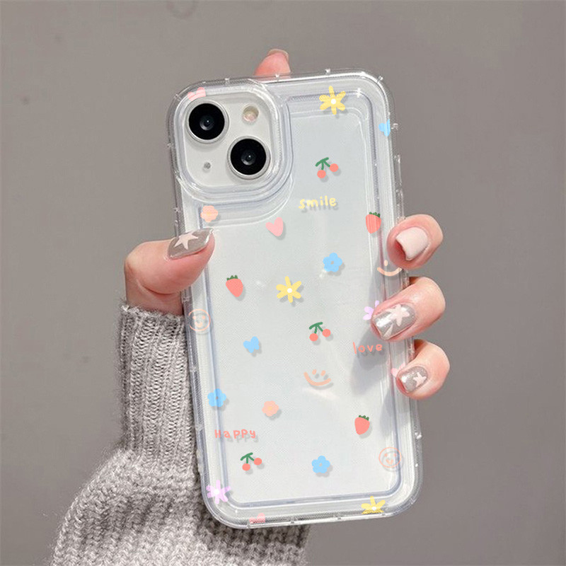 เคส For Vivo V40 V21 V27 V25 Pro Y11 2019 Y20 Y17 Y36 Y33S Y27 Y22 2022 Y15 ลวดลายน่ารัก ซิลิโคนอ่อนนุ่ม TPUเคสโทรศัพท์ - รูปที่ 5