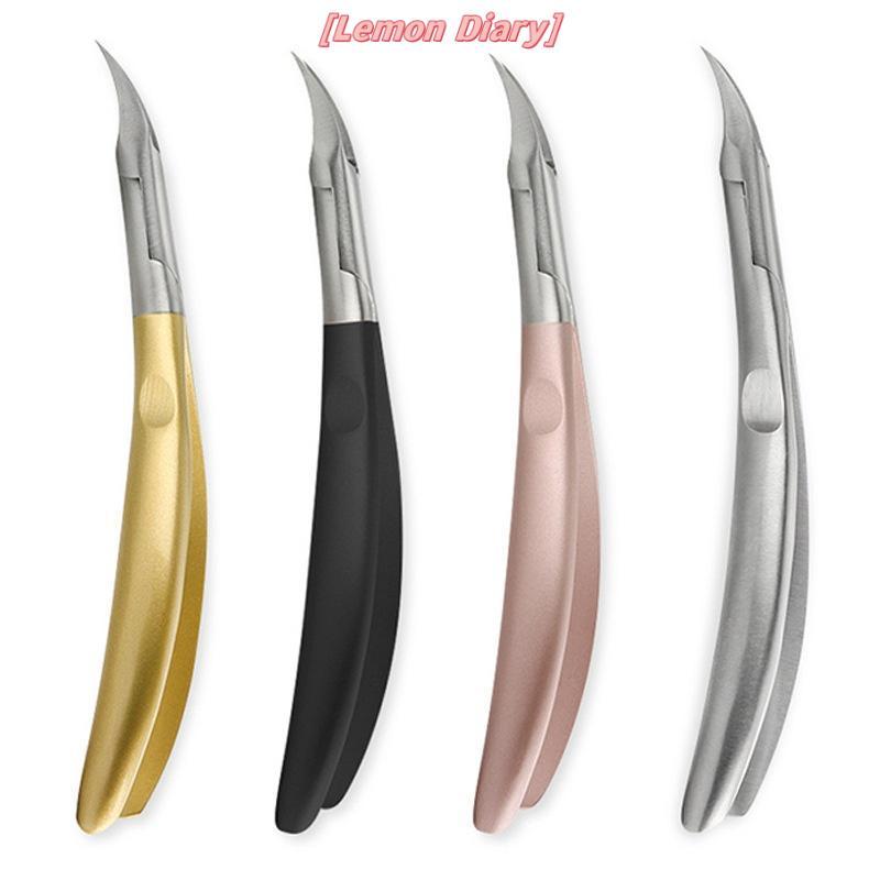 แอลดี| กรรไกรตัดเล็บคุด Toenail Sharp ปากเฉียง Pedicure Nippers Cuticle ทําเล็บมือมือเท้า Care เครื่องมือ Cuticle ใหม่