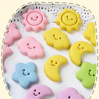เครื่องตัดคุกกี้ Moon Stars Sun คุกกี้แม่พิมพ์ 3D เค้ก Fondant ตัดแม่พิมพ์ DIY ครัวเบเกอรี่เครื่องมือ