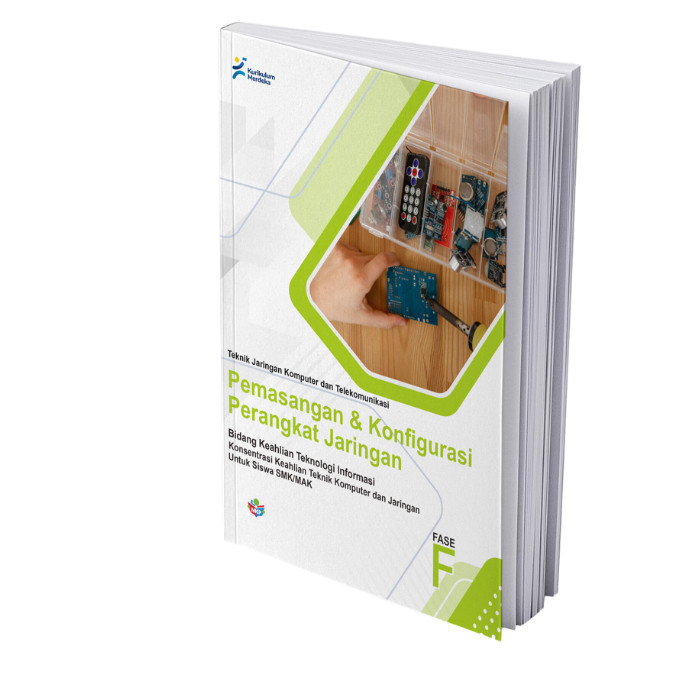 MKP - หนังสือ (TKJ) การติดตั้งและการกําหนดค่าของอุปกรณ์เครือข่ายสําหรับนักเรียน SMK/MAK (FASE F) หลั