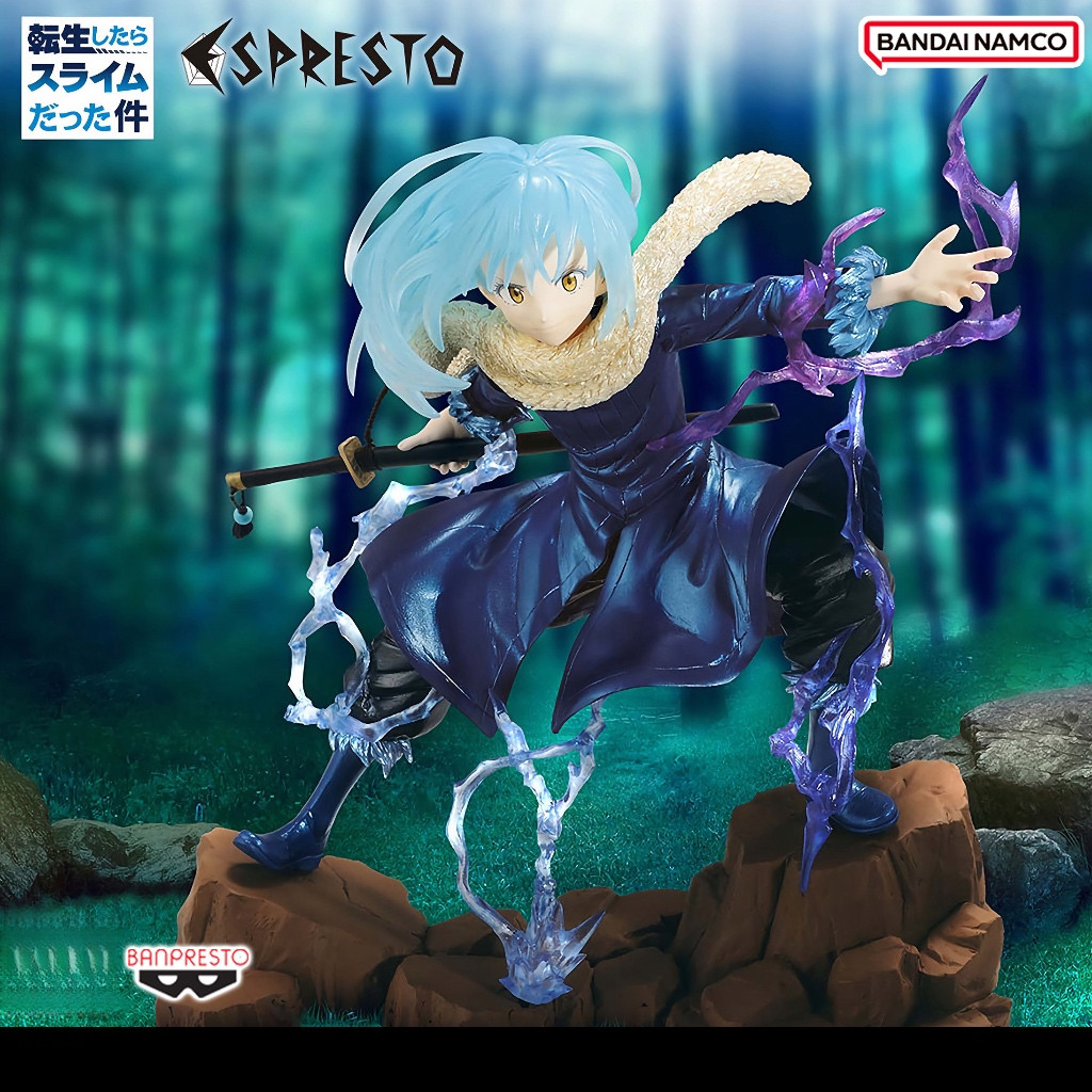 🎈 [Pre-order] Rimuru Tempest Figure ESPRESTO-Tempest effect and motions - Banpresto