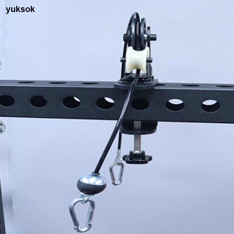 Yuksk Arm Wrestling Training Table Pulley Cable System อุปกรณ์ฟิตเนส Forearm