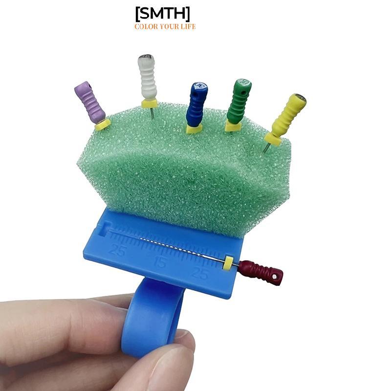 [SMTH] Endo File Blo Endo ผู้ถือไฟล์ไม้บรรทัด Root Canal Finger แหวน Endodontic Finger เครื่องมือวัด
