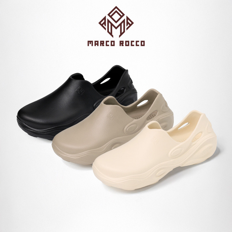 Marco Rocco รุ่น MR8019 รองเท้าแตะ รองเท้ายางeva สลิปออน EVA สวยเท่แบบไม่ซ้ำใคร เหมาะสำหรับผู้ชาย ผู้หญิง Size40-45