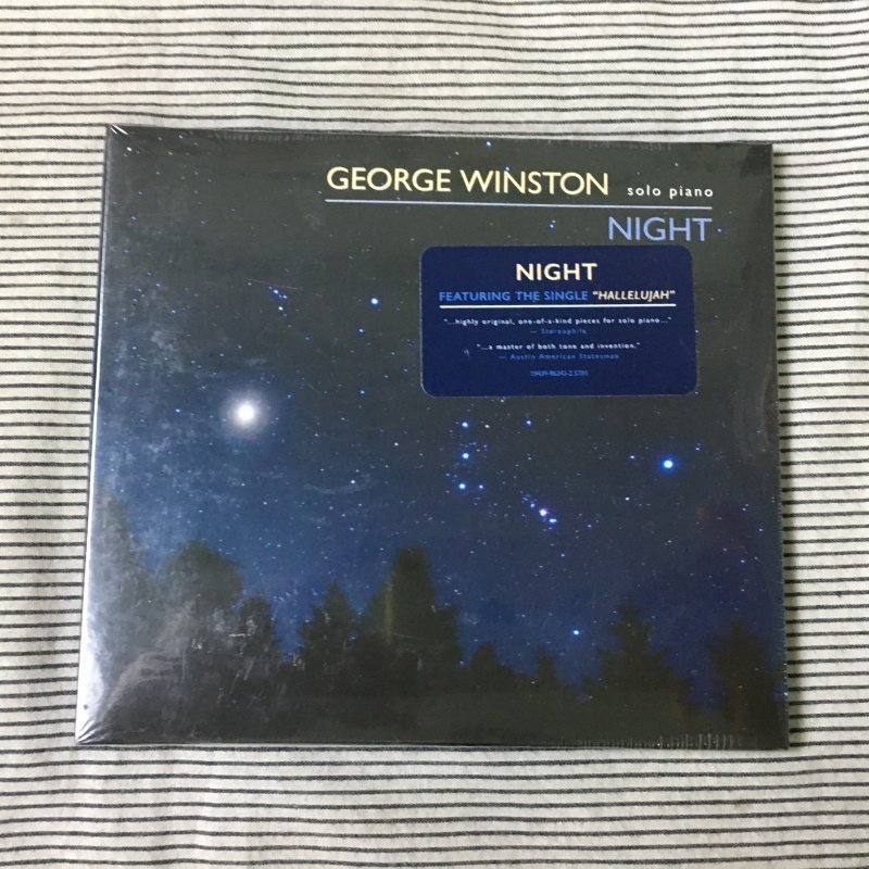 (ใหม่เอี่ยม ) George Winston – Night CD youzi