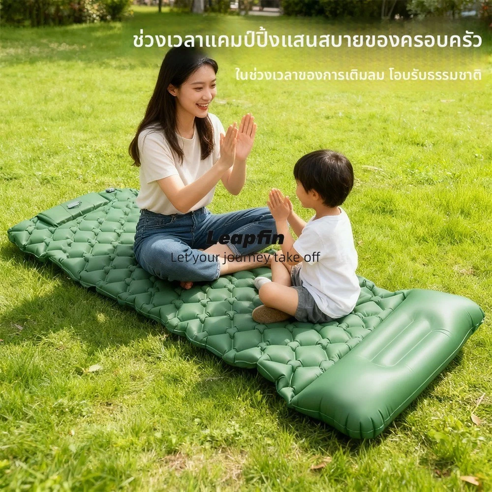 ที่นอนเป่าลม TPU Inflatable Sleeping Pad สำหรับแคมป์ปิ้ง thumbnail 4