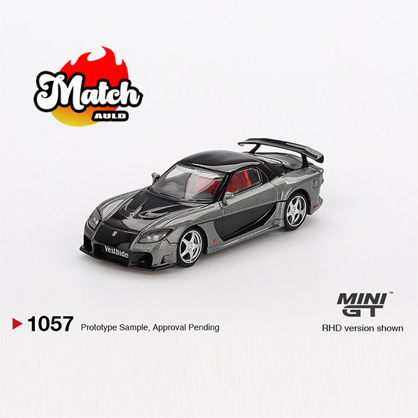 [คลังสินค้าพร้อม] MINIGT 1: 64 Mazda RX-7 VeilSide ดัดแปลง RX7 จําลองรถรุ่นตกแต่ง