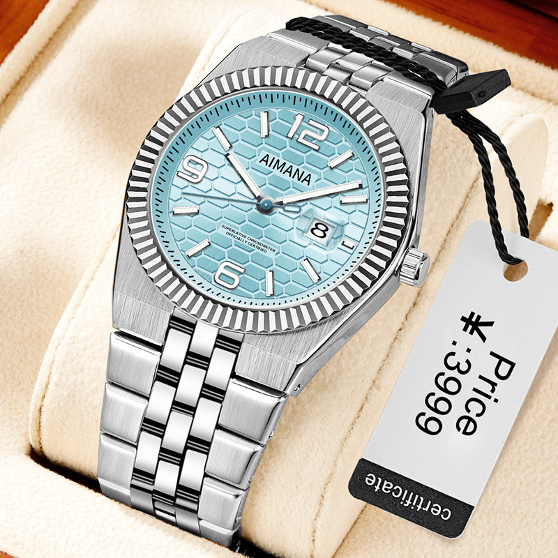 2026 แผ่นดินใหญ่ AIMANA ของแท้ High-End นาฬิกาผู้ชายสไตล์ใหม่แนวคิดผู้ชายหน้าปัดขนาดใหญ่นาฬิกาผู้ชาย