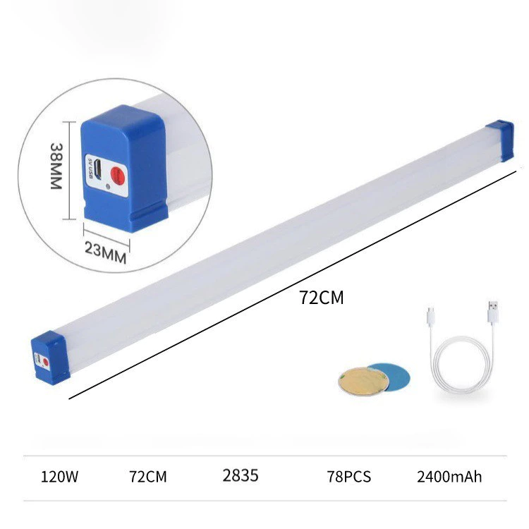 COD ไฟฉุกเฉินไฟดับ ไฟฉุกเฉินพกพา 30/60/80W 5V ไฟฉุกเฉิน LEDบ้าน ไฟฉุกเฉินแบบชาร์จไฟได้ thumbnail 10