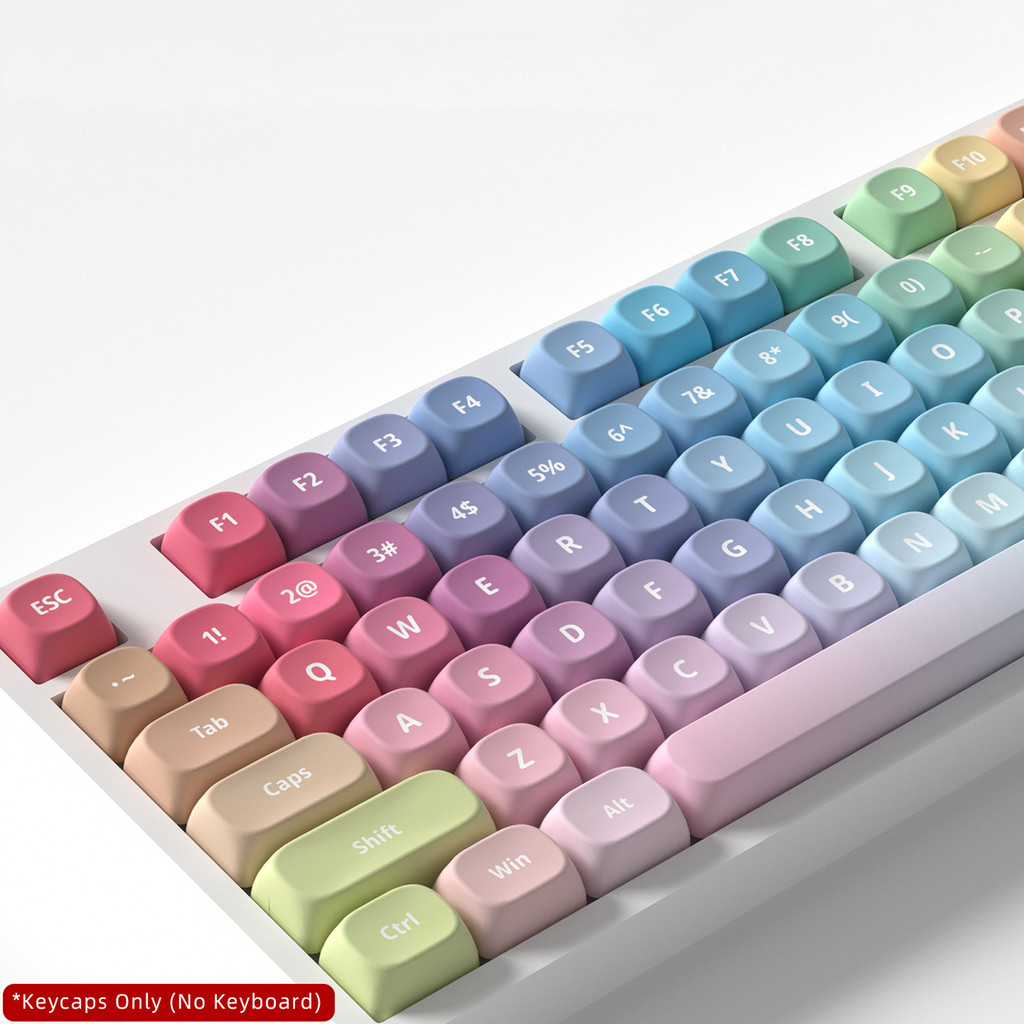 ชุดปุ่มกด PBT สี 121-คีย์ MOA รอบสูงน่ารักปรับให้เข้ากับ 60-108 พร้อมคีย์บอร์ดแบบกลไก ราคา ถูกที่สุด ดีลบีเคเค