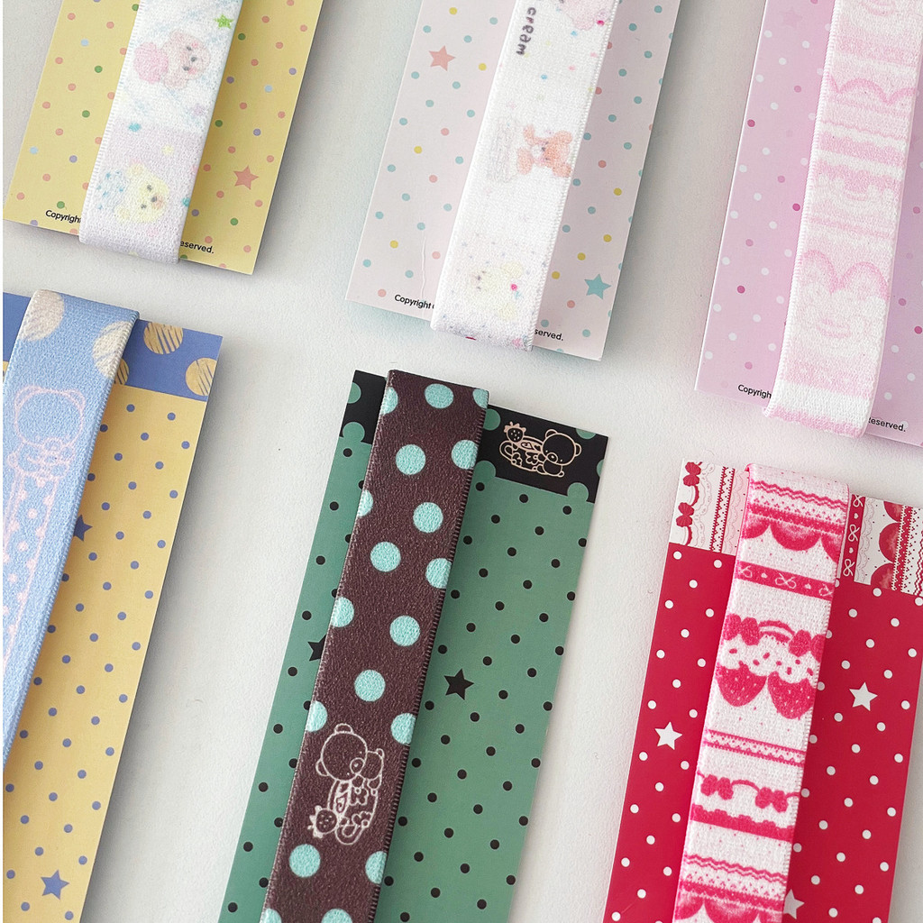 คู่มือสายคล้อง A7/M5 Elastic Band หนังสือป้องกันการระเบิดน่ารัก Star ตกแต่ง ins สไตล์สร้างสรรค์น่ารัก