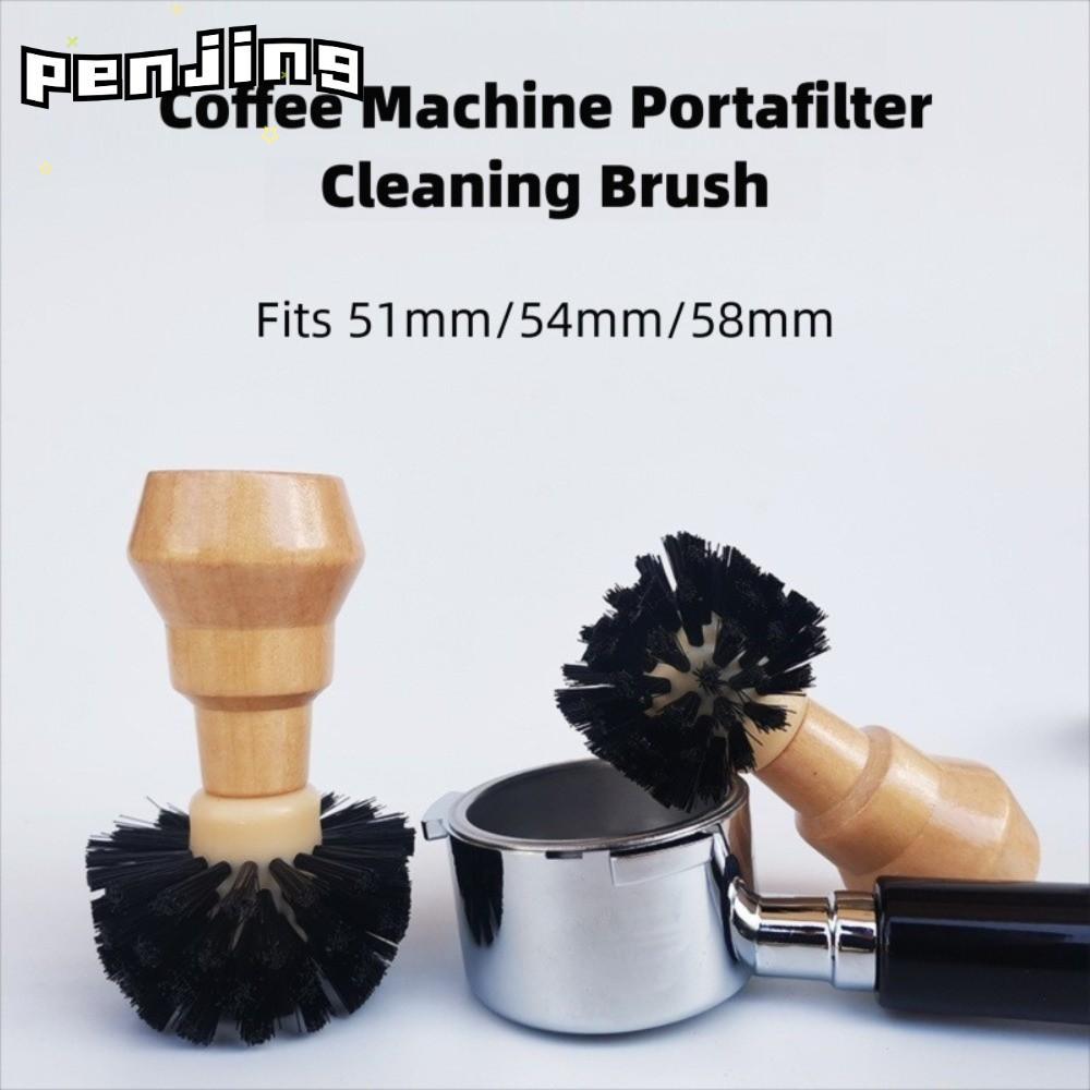 PENJING ผงกาแฟชามแปรง, PP สําหรับ 51/54/58 มม.Espresso Portafilter แปรงทําความสะอาด,เครื่องมือทําควา
