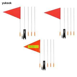 ธงสำหรับจักรยานเพื่อความปลอดภัย อุปกรณ์เต็นท์ เพิ่มการมองเห็…