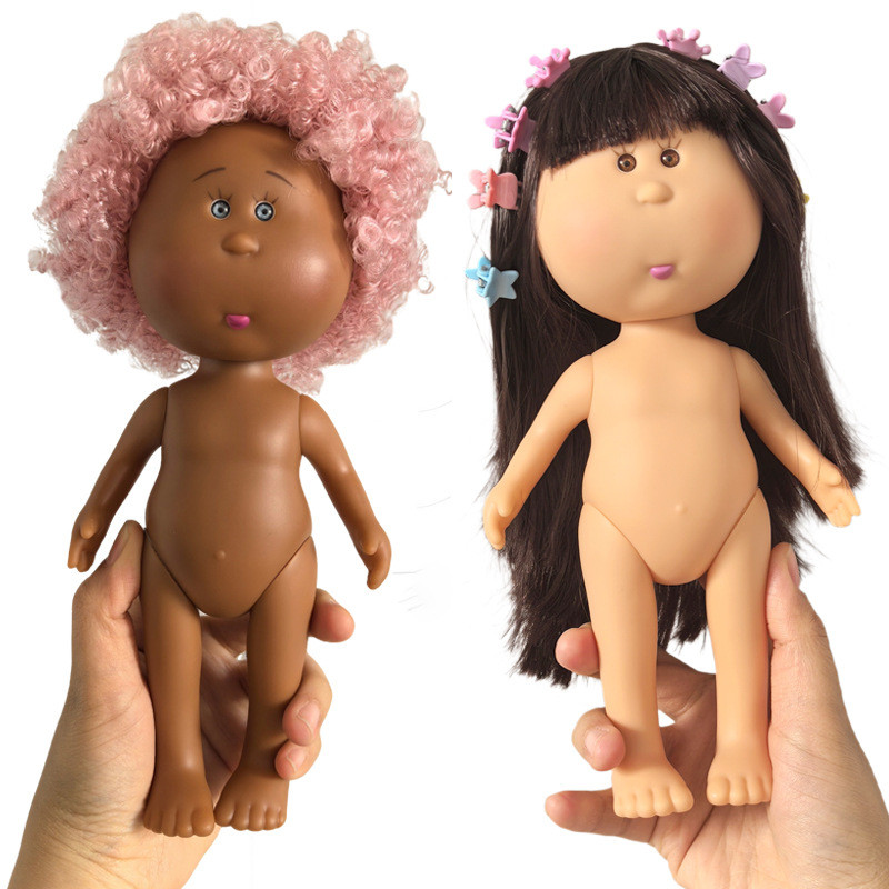 24 ซม.ตุ๊กตามันฝรั่งสเปน Mia ตุ๊กตา Waldorf ตุ๊กตา DIY ทําด้วยมือ