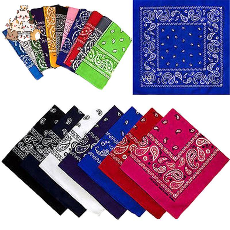 Paisley HeadWrap ที่คาดผม Bandanna Summer Biker Scarf Mask