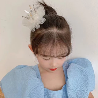 กิ๊บติดผมรูปมงกุฎลูกไม้ กิ๊บติดผมรูปมงกุฎเจ้าหญิงน่ารัก แพ็ค 1 ชิ้น