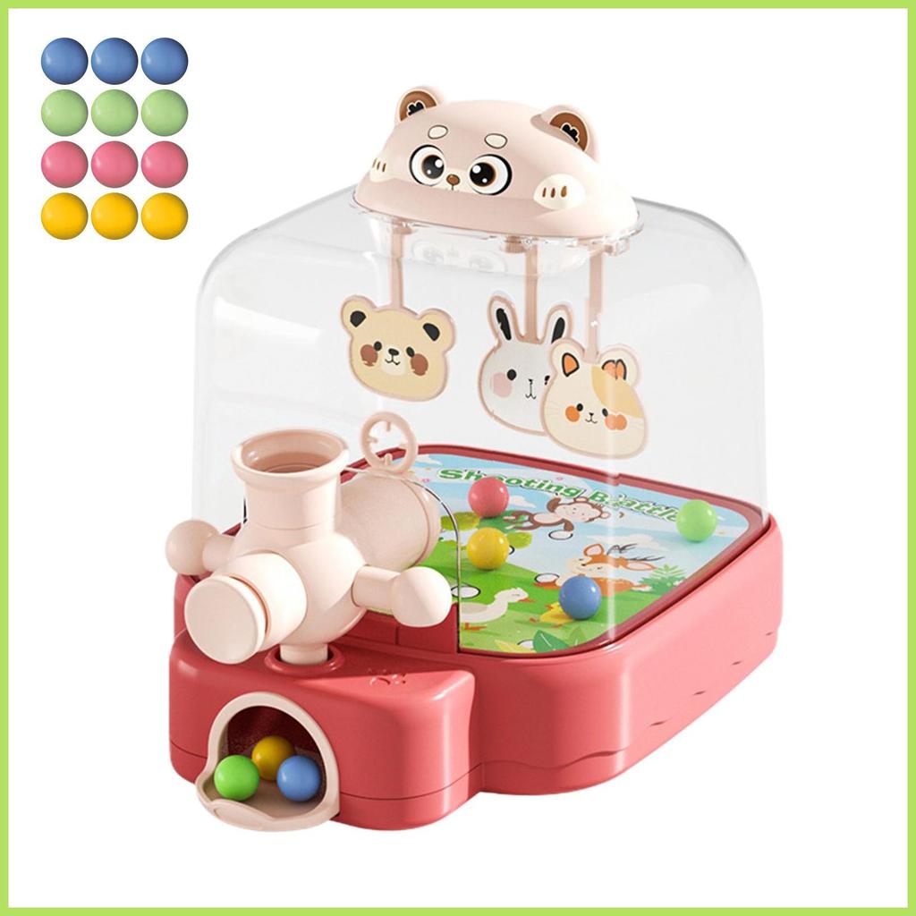 เด็ก Pinball Machine Reaction การฝึกอบรมของเล่นน่ารักหมี Pinball Machine Board เด็กเกม Interactive R