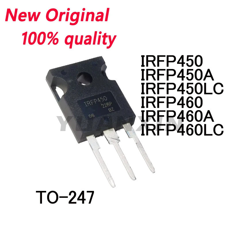 5PCS IRFP450 IRFP450A IRFP450LC IRFP460 IRFP460A IRFP460LC TO-247 Field effect tube ในสต็อก