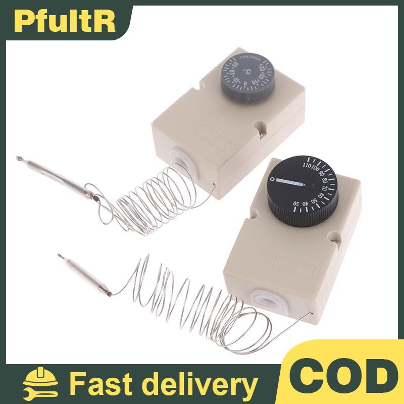 Null สําหรับอุปกรณ์ไฟฟ้าลูกบิดอุณหภูมิสวิทช์ Capillary Thermostat 50-300C 0-60C 0-50C 0-40C 30-110C 