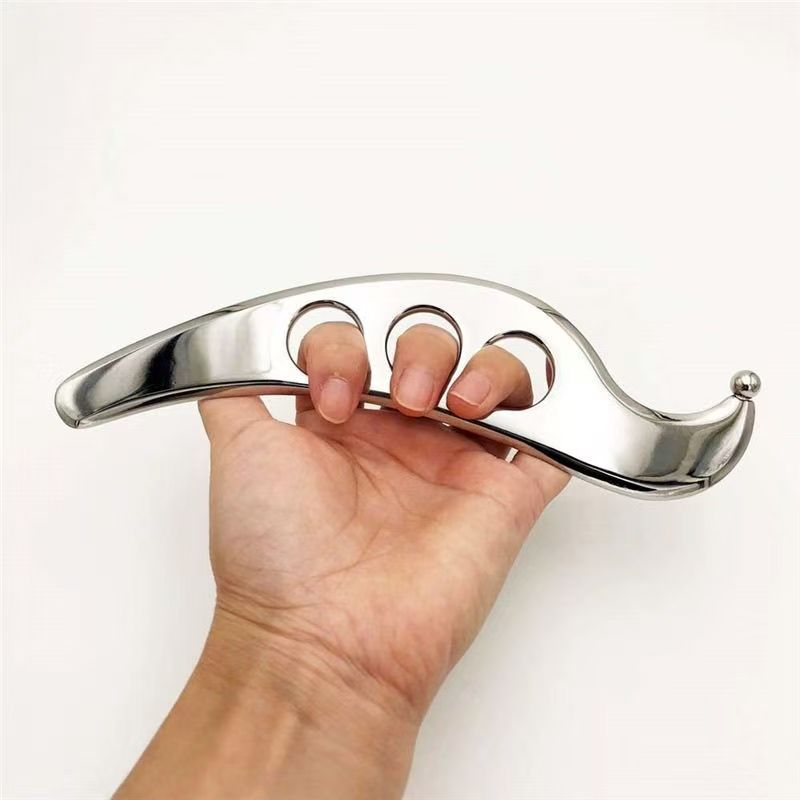 ใหม่สแตนเลส Gua Sha Guasha แผ่นเครื่องมือนวด Scraper กายภาพบําบัดกล้ามเนื้อหลวม Meridian นวดเครื่องสปา Board เครื่องมือ