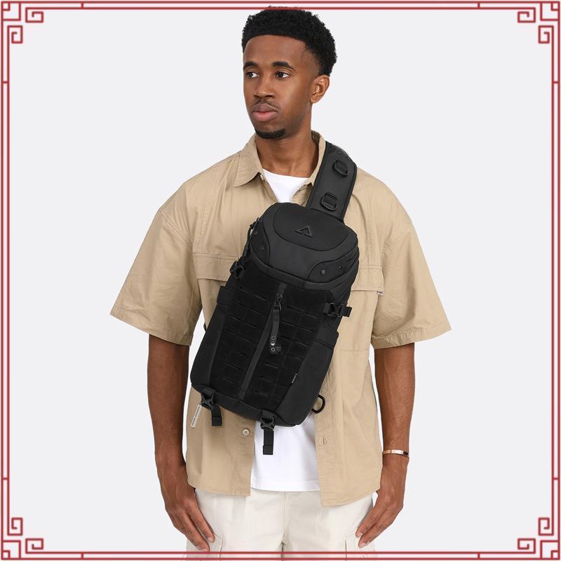 Lifestyle Linear Bum Bag Unisex Black JE8345