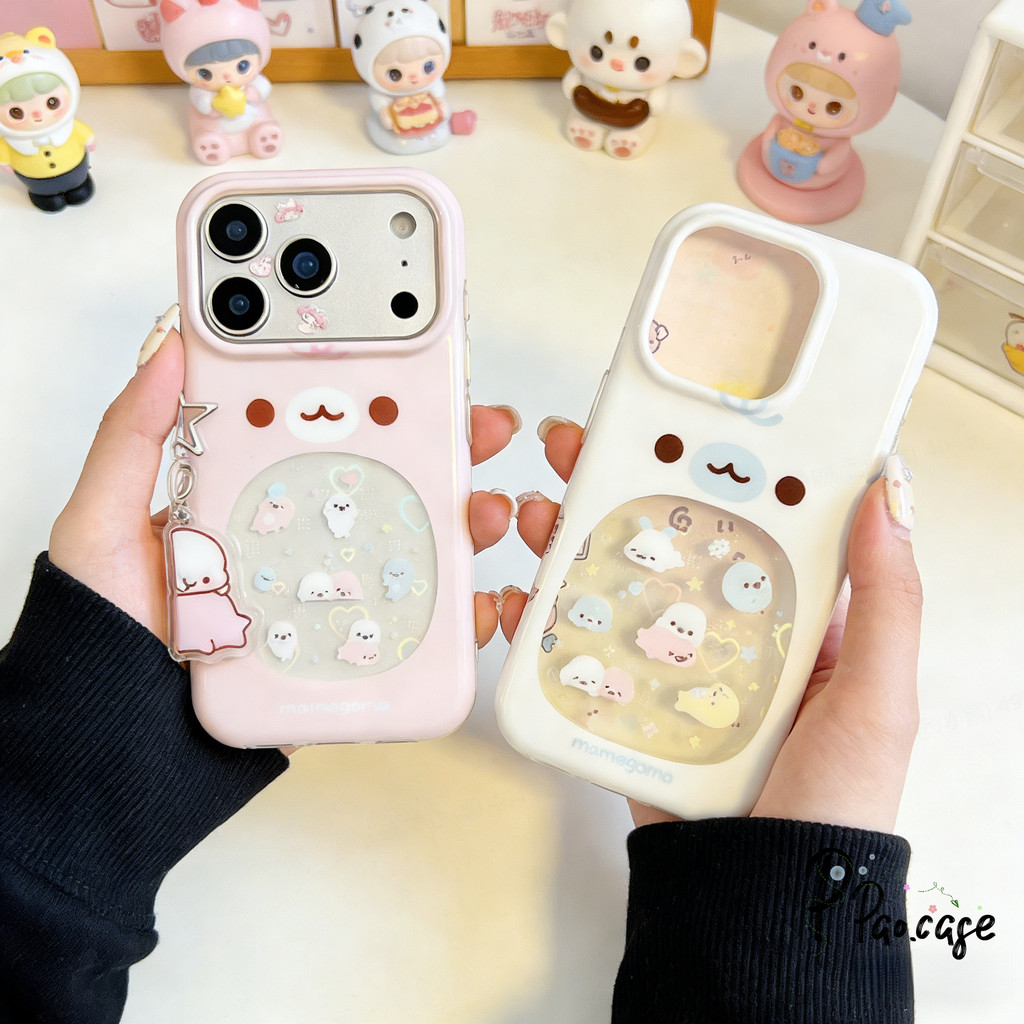 เคสไอโฟน13 16 17 เคสใสลายแมวน้ำ ม้า2026 น่ารัก  สำหรับIPhone 17 15 13 11 12 16 14 Pro Max X XR 14 15 16 7 8 Plus SE