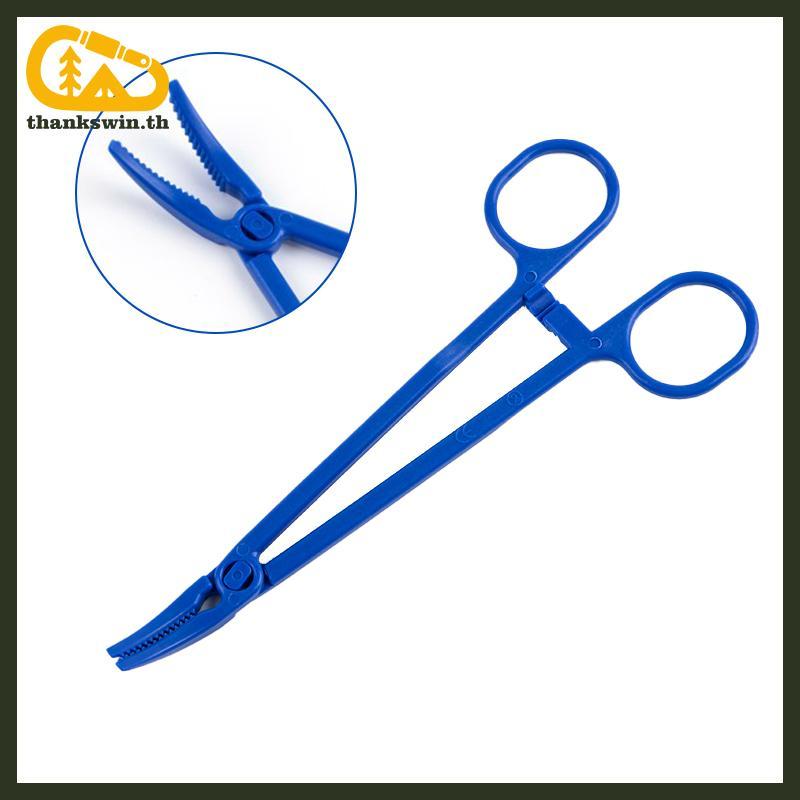 Thankswin Medical Hemostat Forceps Sharp ปากคีมผ่าตัด Cottonball ฟองน้ํา Clamp th