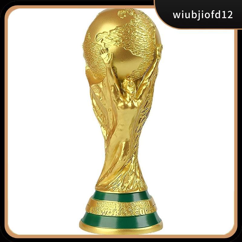 หุ้นใหม่2022ลูกฟุตบอล,ถ้วยรางวัลกาตาร์2022เต็มถ้วยเรซินชุบทองรุ่นของที่ระลึก9ซม
