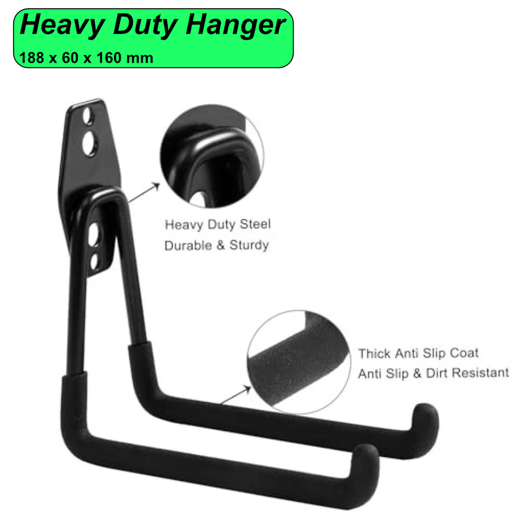 GANTUNGAN MCIRON Heavy Duty Wall Mount Organizer - MC001