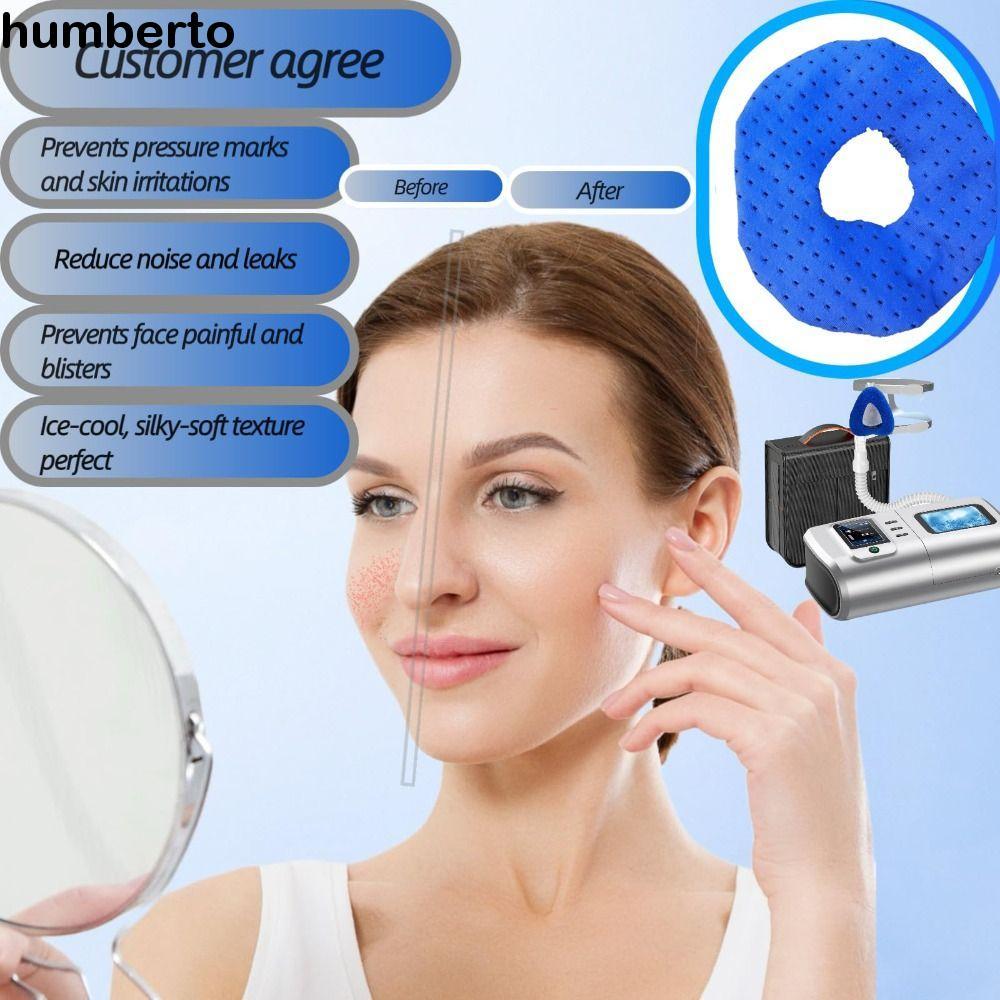 ฮัมเบอร์โต้ เครื่องช่วยหายใจ หน้ากาก CPAP ปรับได้ทั้งแบบเต็มหน้าและจมูก ทำจากผ้าระบายอากาศนุ่มสบาย สวมใส่ง่ายและปลอดภัย