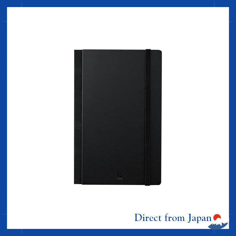 KOKUYO PERPANEP Notebook Germany Style Smooth A5 4mm Graph Dot Black PER-HS1010WT4D