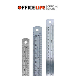 ORCA (ออร์ก้า) ไม้บรรทัด ไม้บรรทัดเหล็ก ขนาด 15 / 20 / 30 cm…