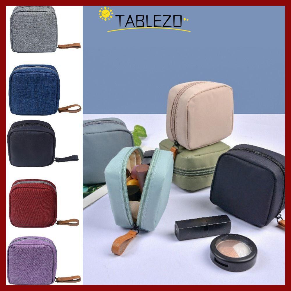 จัดส่งจากประเทศไทยTABLEZO Mouth Red Bag, Portable Small Cosmetic Bag, Home Storage Multi-Purpose Storage Bag Storage