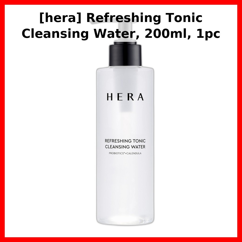 [hera] Refreshing Tonic Cleansing Water, 200ml, 1pc / Korean Cleansing Water / Lightweight Formula b