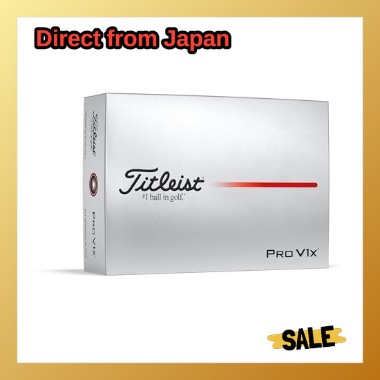 Direct From Japan TITLEIST PRO V1X 25 Yellow DZ