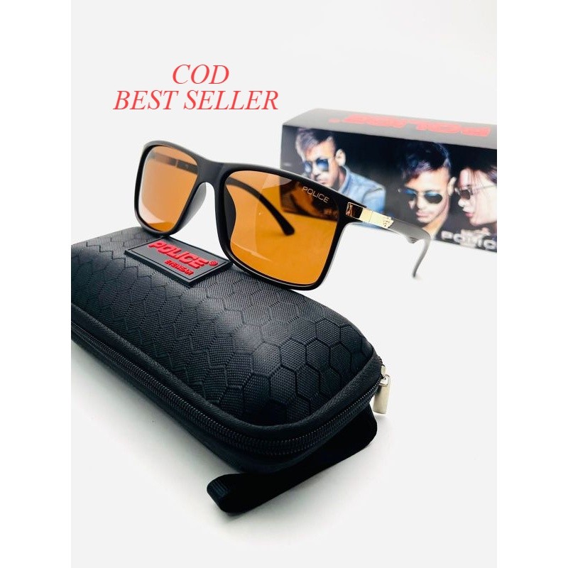 MATAHARI , , Pol1ce P604 Polarized+UV400 Anti-รังสี Anti-glare sun แว่นตา