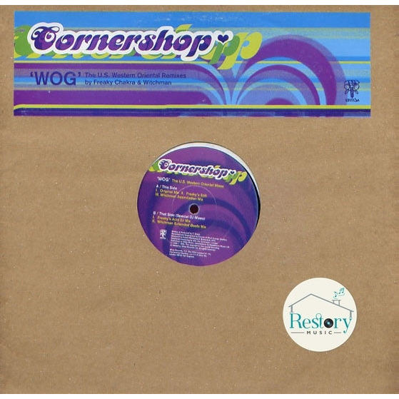 แผ่นเสียง Cornershop - WOG (The US Western Oriental Mixes) (Vinyl) (VG+)