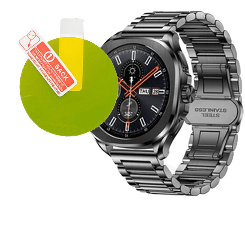 สําหรับ Aolon Cube ป้องกันหน้าจอ Smartwatch ฟิล์มป้องกันที่ชัดเจนฟิล์ม TPU แบบนุ่ม