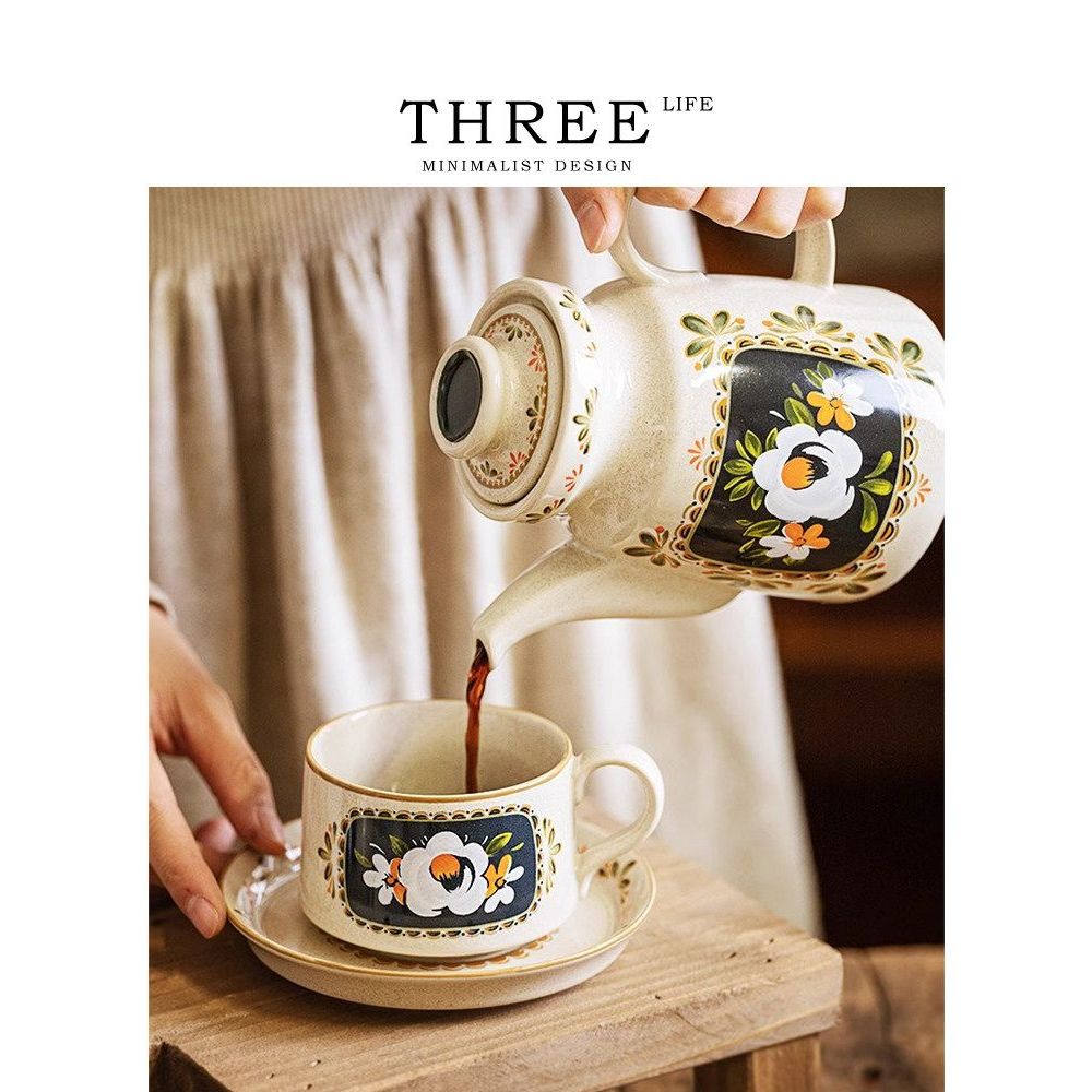 Tlife · Pick · Cups Coffee Tea Set High-End Light Luxury High-Appearance English Afternoon Tea | รถก