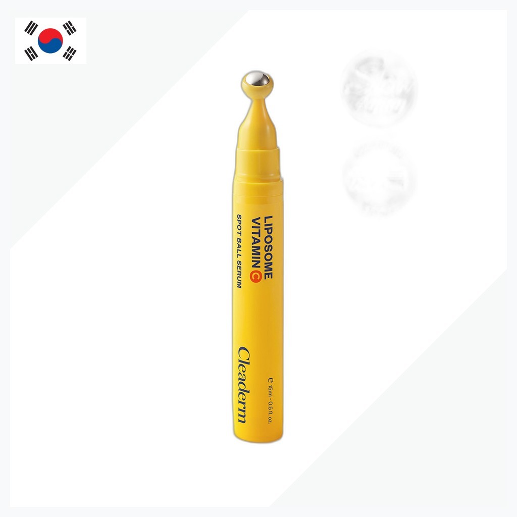 [daiso] Cleaderm Liposome Vitamin C Spot Ball Serum, 15ml, 1pc / Korean Spot Serum / Vitamin C Boost