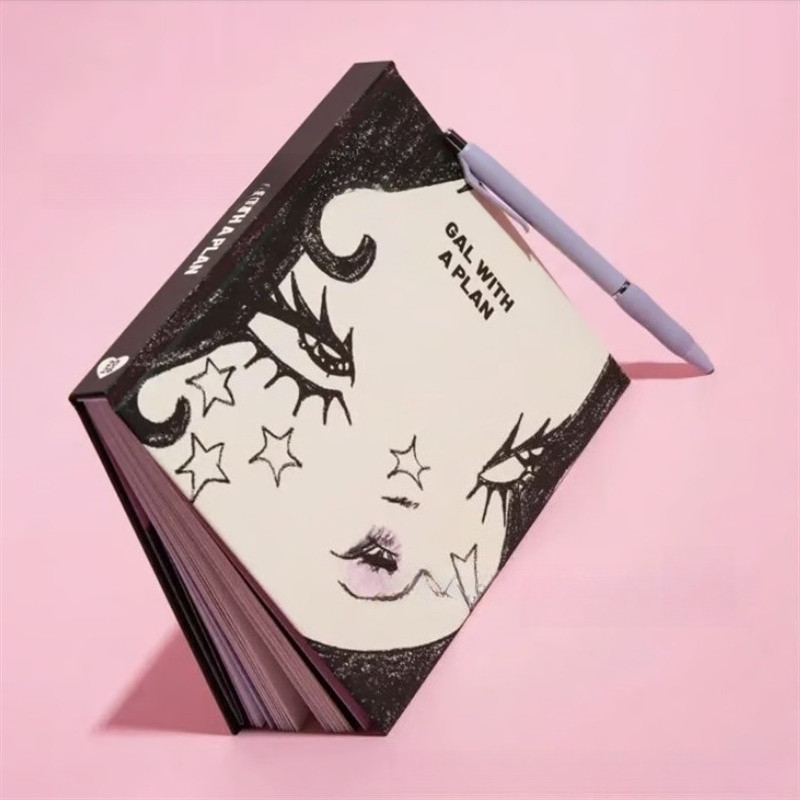 GAL พร้อม A PLAN 2026 Pocket Planner 8.5*6.5 นิ้ว – Weekly & Methly Agenda Organizer พร้อมสติ๊กเกอร์