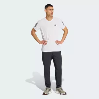 adidas วิ่ง เสื้อยืด Own the Run ผู้ชาย สีขาว IK7436
