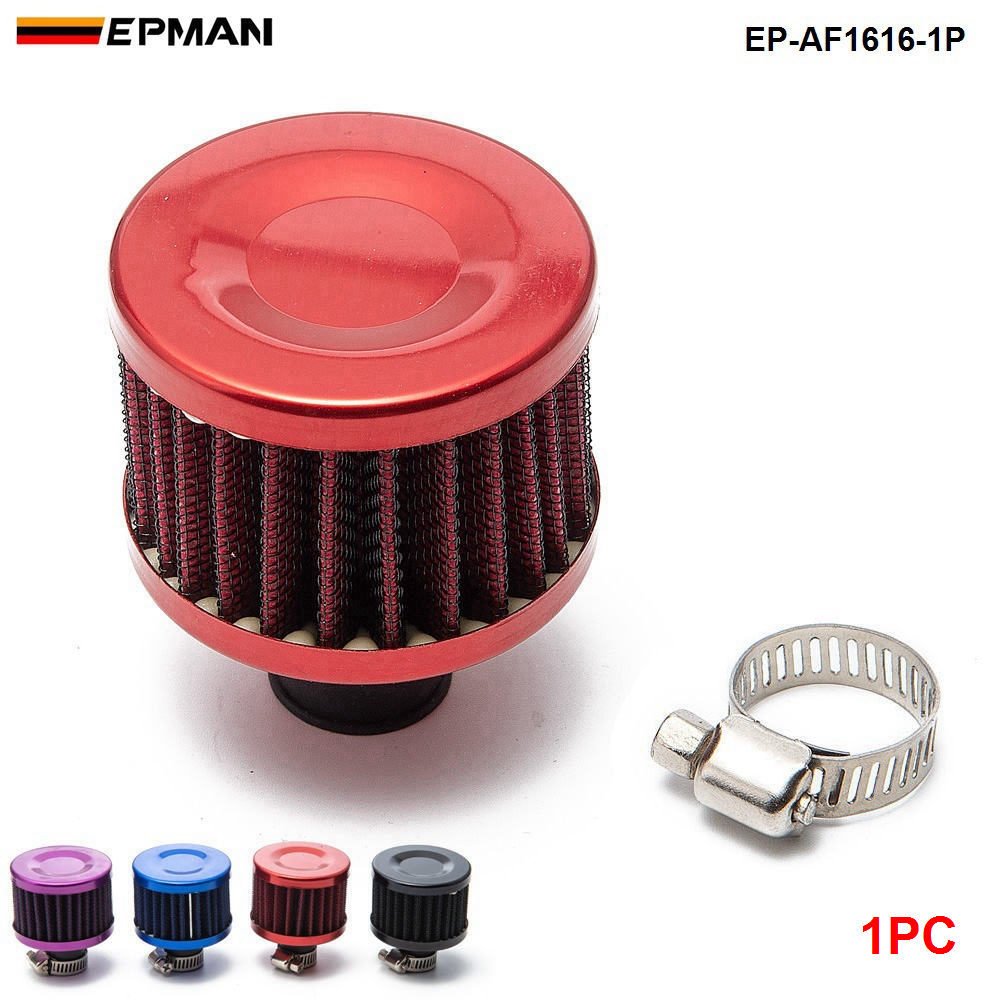 EP 1PC Universal Flow Air FILTER 51*51*40 (คอ: 11 มม.) ดัดแปลงกรองอากาศสําหรับ BMW E30 3-Series EP-A