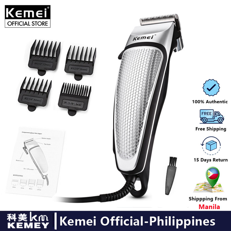 Kemei KM-4639 สำหรับสัตว์เลี้ยงกำจัดผม เครื่องตัดผมไฟฟ้าสายสำหรับสุนัขแมว