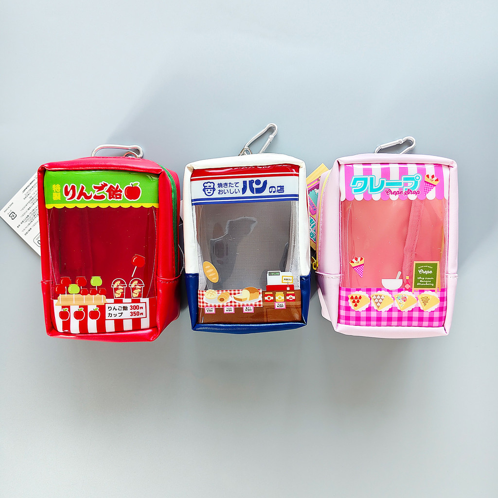 [พร้อมส่งในไทย] Plush Pouch Food Stall Design กระเป๋าตุ๊กตา ดีไซน์แผงร้านค้า ของแท้ 100% จากญี่ปุ่น