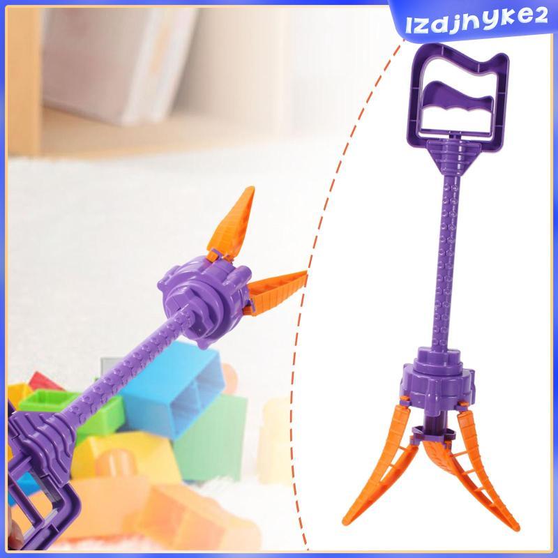 [lzdjhyke2] Claw Grabber Toy Self Assembly Game Pickup Tool,Interactive Sciance Learning Science Dev