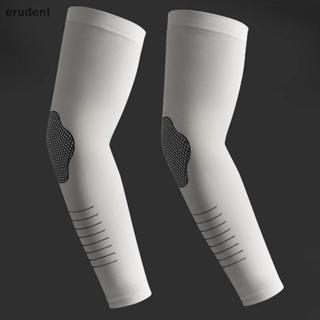 Erudent 1 คู่ UPF50+ แขนแขน Cool Feeling Breathable ผ้าไหมน้…