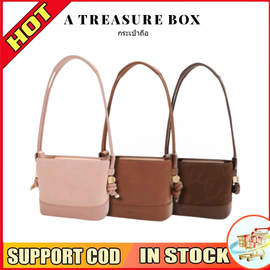 100%ของแท้ A TREASURE BOX MINI ALL DAY first love  กระเป๋าถือ กระเป๋าสะพายไหล่