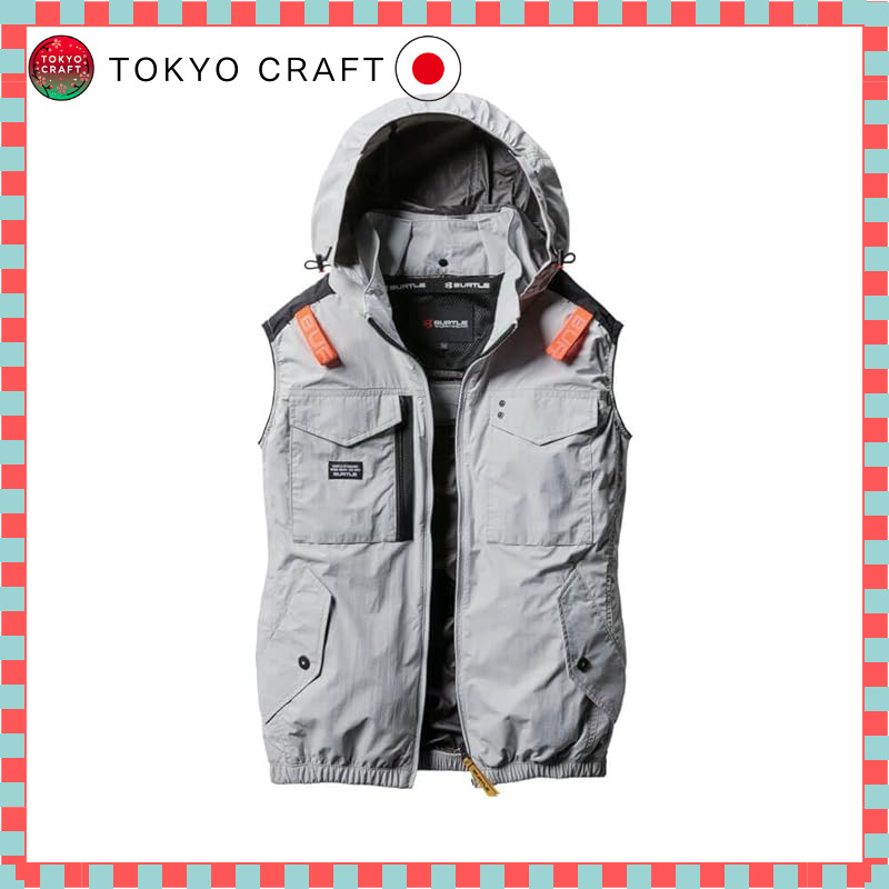 [BURTLE] AIRCRAFT Vest (Fanless) AC1154 - Various Sizes and Colors