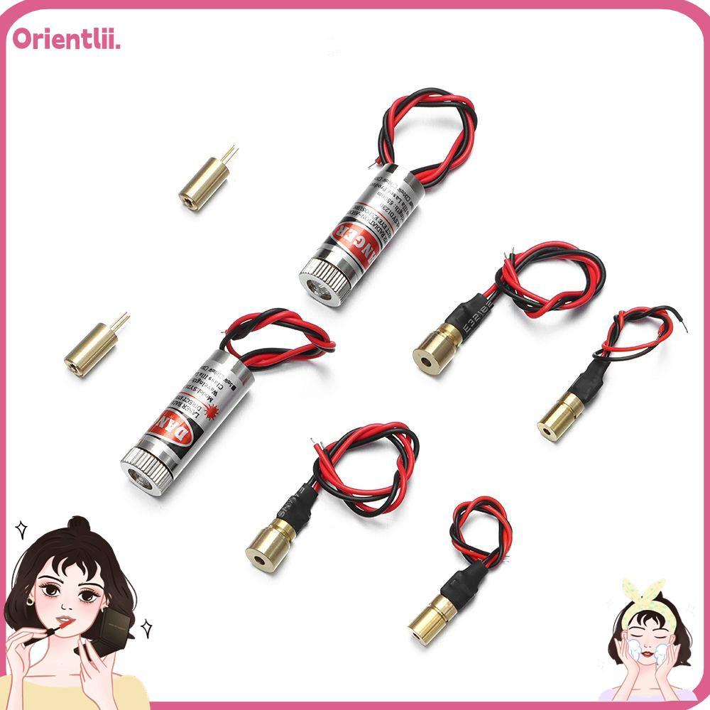 ORIENTTK Cross Laser Industrial Class 650nm 5mW Diode Head Module Head Laser